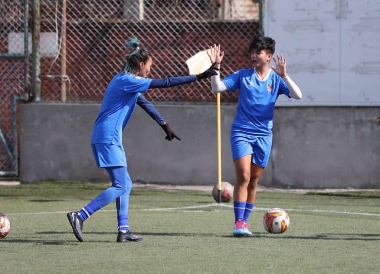 साफ च्याम्पियनसिपको तयारीमा नेपाली महिला फुटबल टोली